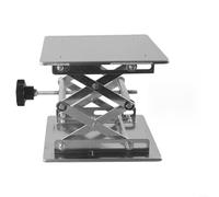 Table élévatrice réglable en aluminium conçue pour le travail du bois, gravure, compatible avec les montages de niveau à bulle et les supports de levage (10,2 cm)