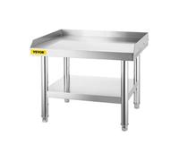 Table en acier inoxydable pour préparation et travail, support d'équipement