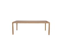 STORM - Table repas frêne naturel L220 Marron clair