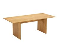 Happy Garden Table en Bois Style scandinave 180cm Alma - Design épuré, Structure Robustes, Finition Naturelle - Parfaite pour Salle à Manger, Bureau ou Espace de Travail élégant.