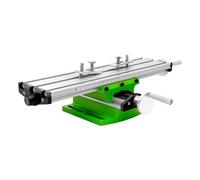 Table en croix - 31 x 9 cm x axe 20 cm - Axe Y 5 cm - En alliage d'aluminium - Table de travail multifonction - Table de fraisage - Table de coordination - Table composite pour perceuse sur pied