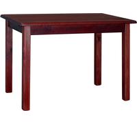 Table en pin massif de couleur calvados 120 x 70 cm