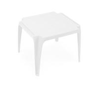 Table En Résine Pour Enfants Blanc 56x51x44 Cm Carrée