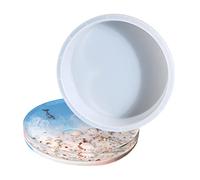 Table en résine Silicone Grand,12,6 Pouces Ronds en Silicone pour Table résine époxy | Table en résine pour charcuterie, Table Basse fluviale, Bricolage Art Maison