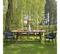 Table en teck recyclé 240 cm, rhodes