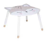 Atmosphera - Table Enfant Renard - Blanc - Bois