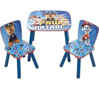 Table enfant en bois avec chaises bleu- Paw Patrol