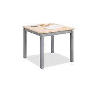 Table Enfant Fenna Gris Naturel 57x57cm