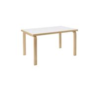 Table Enfant Rectangulaire Aalto 80B Blanc