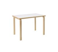 Table Enfant Rectangulaire Blanc Aalto 80B
