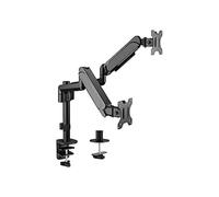 Equip Support d'écran VESA EQ650133 pour écrans 17–32 pouces double jusqu'à 18 kg Noir