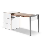 Table escamotable Alwin’s Space Box, Designer Country Living, 60/110x74x60 cm