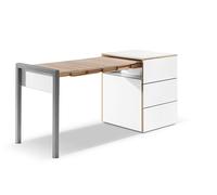 Table escamotable Alwin’s Space Box, Designer Country Living, 60/110x74x60 cm