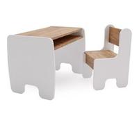Table et chaise bois enfant Marron G