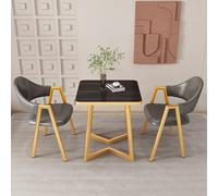 Table et Chaise de conférence Moderne Ensemble pour Les Petits espaces de Bureau de réception Meubles B-04-60 cm Salle de réunion élégante Conception d'économie d'espace pour Les Clubs et Les