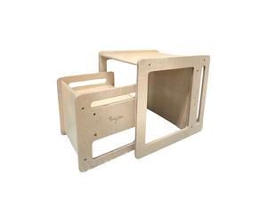 Table et chaise evolutif Family Nation Montessori Beige TU