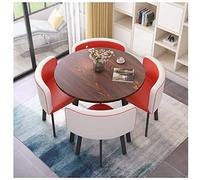 Table et chaise simples combinées bureau, salle de réunion, table de loisirs, balcon, terrasse, table à thé, salon, cuisine, salle à manger, table et chaises, hôtel, couloir, salle de réception