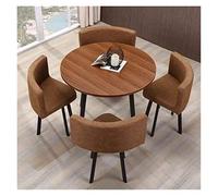 Table et chaise simples pour balcon, salon, table à manger, café, pain, dessert, restaurant occidental, bar, cinéma, bibliothèque, salon, bureau, salle de réunion, salle de réception Beau (B)