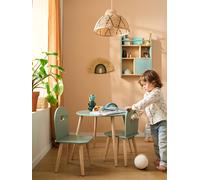 Table et chaises enfant Arc en ciel vert sauge TU