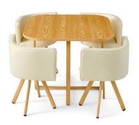 Table et chaises scandinaves Oslo Beige