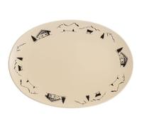 TABLE ET COOK Plat ovale 29.5 x 17 cm - Montagne