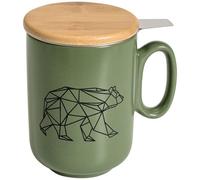 TABLE ET COOK Tisanière 45 cl Kaki & Ours - Origami