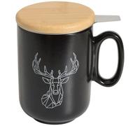 TABLE ET COOK Tisanière 45 cl Noire & Cerf - Origami