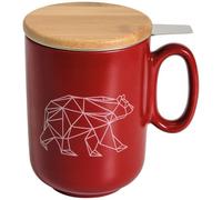 TABLE ET COOK Tisanière 45 cl Rouge & Ours - Origami