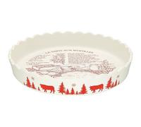 TABLE ET COOK Tourtière 30 cm Blanc Mat - Myrtilles