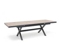 Oviala Table Extensible 10 Places en Aluminium et céramique - Tivoli
