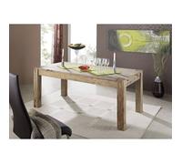 Table extensible 160-240x90cm - Bois massif de palissandre huilé - NATURE GREY #304