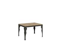 Table extensible 90x120/224 cm Paxon Evolution Chêne Nature cadre Anthracite -