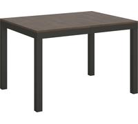 Table extensible 90x120/380 cm Everyday Evolution Noyer Structure Anthracite