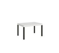 Table extensible 90x130/234 cm Everyday Frêne Blanc cadre Anthracite -