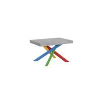 Table extensible 90x130/234 cm Volantis Ciment cadre 4/B -