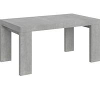 Table extensible 90x160/264 cm Roxell Cemento