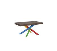 Table extensible 90x160/420 cm Volantis Noce structure 4/B