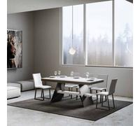 Table extensible 90x180/284 cm Baita Evolution structure Anthracite