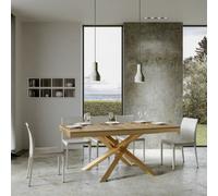 Table extensible 90x180/284 cm Volantis Evolution structure Or