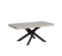 Table extensible 90x180/284 cm Volantis pieds anthracite