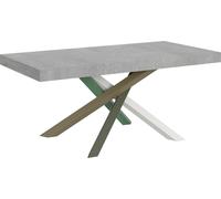 Table extensible 90x180/440 cm Volantis Cemento structure 4/A