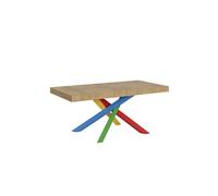 Table extensible 90x180/440 cm Volantis Chêne Nature cadre 4/B -