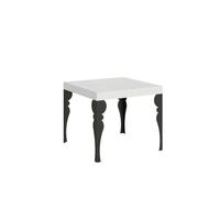 Table extensible 90x90/246 cm Paxon structure Anthracite