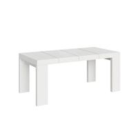 Table Extensible 90x90/246 cm Roxell Premium Frêne Blanc
