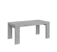 Table Extensible 90x90/246 cm Roxell Premium Gris Béton