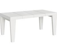 Table extensible 90x90/246 cm Spimbo Premium Frêne Blanc