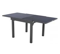 Table Extensible Carrée Alu Piazza 4/8 Places Graphite - Hespéride Multicolore
