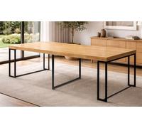 Table extensible effet bois Kocoon : Luca 300 cm