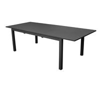 Table Extensible Graphite 160/240X100CM Genes Mobilier De Jardin Tables