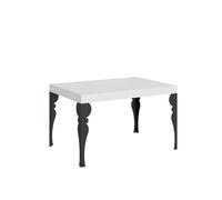 Table extensible Paxon 90x120/380 cm avec pieds anthracite